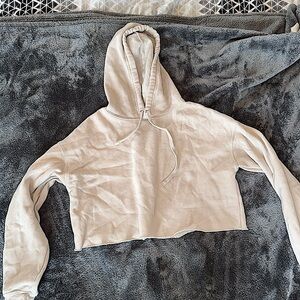 Cropped hoodie
